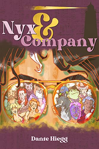 My partner's first book under their Dante Heigg pen name! Written entirely from character suggestions from their twitch community!